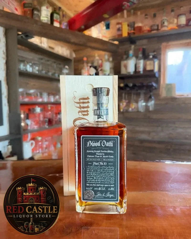 Blood Oath Pact No. 10 - Proof: 98.6 (49.3% ABV) - Bourbons On Shelves
