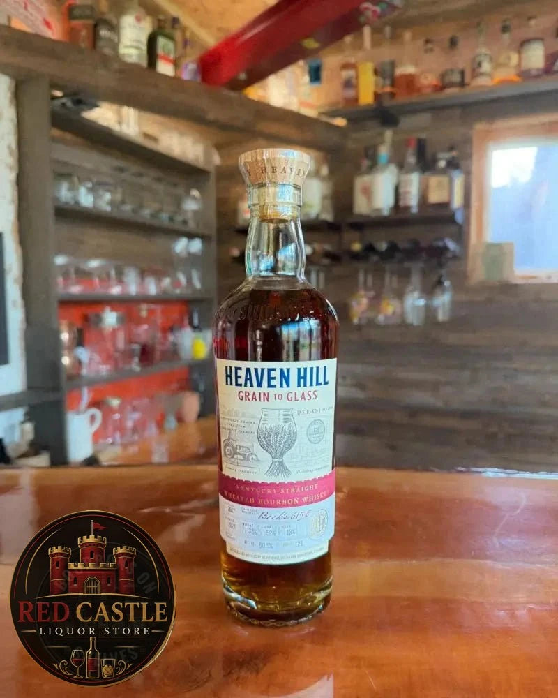 Heaven Hill "Grain to Glass" Kentucky Straight Bourbon Whiskey - 107 proof (53.5% ABV) - Bourbons On Shelves