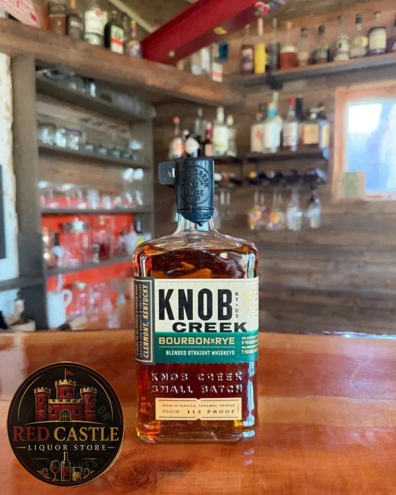 Knob Creek Bourbon × Rye – 113 Proof (56.5% ABV) - Bourbons On Shelves