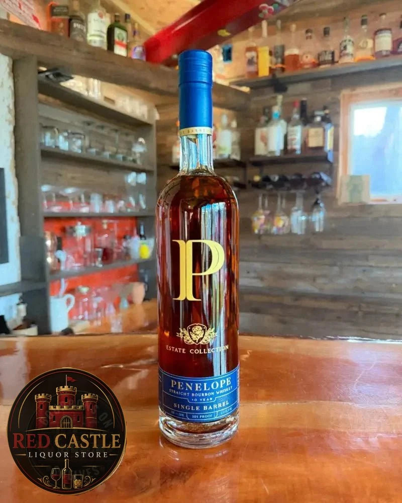 Penelope Estate Collection 10 - Year - Old Single Barrel Bourbon - 105 Proof (52.5% ABV) - Bourbons On Shelves