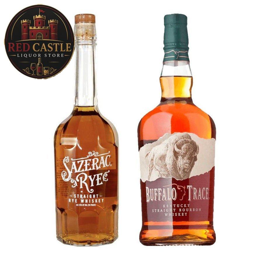 Sazerac Rye & Buffalo Trace Bourbon - Bourbons On Shelves