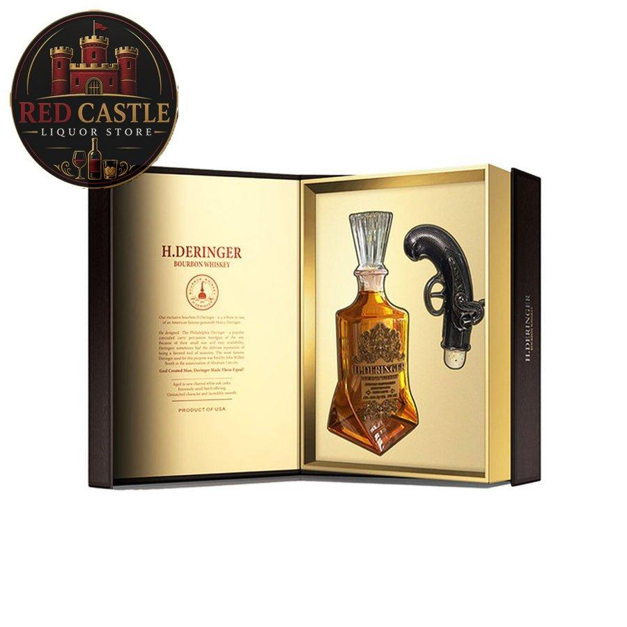 H. Deringer Bourbon Whiskey Gift Set - Bourbons On Shelves
