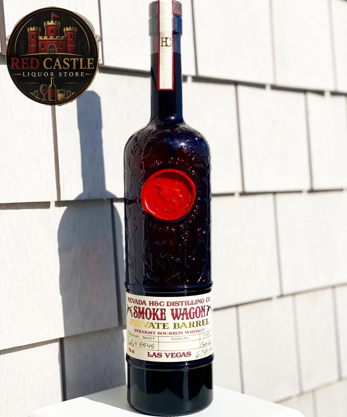 Smoke Wagon Private Barrel Bourbon – 55% ABV (110 Proof)