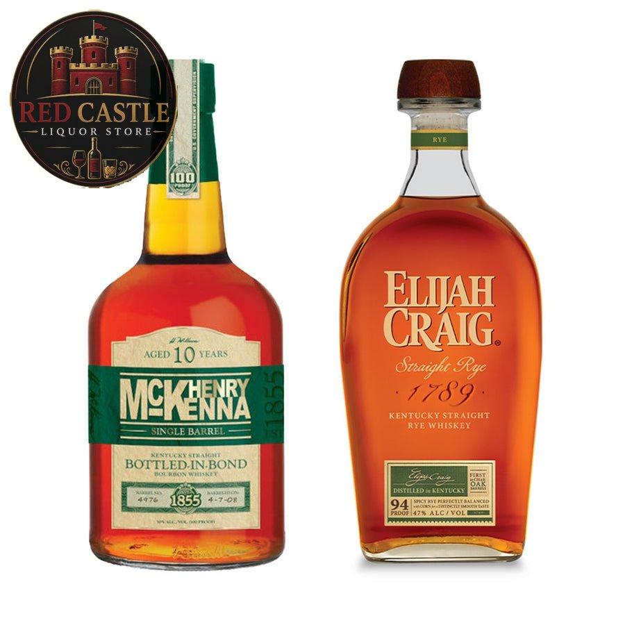 Henry Mckenna 10 Yr & Elijah Craig Rye Bundle - Bourbons On Shelves