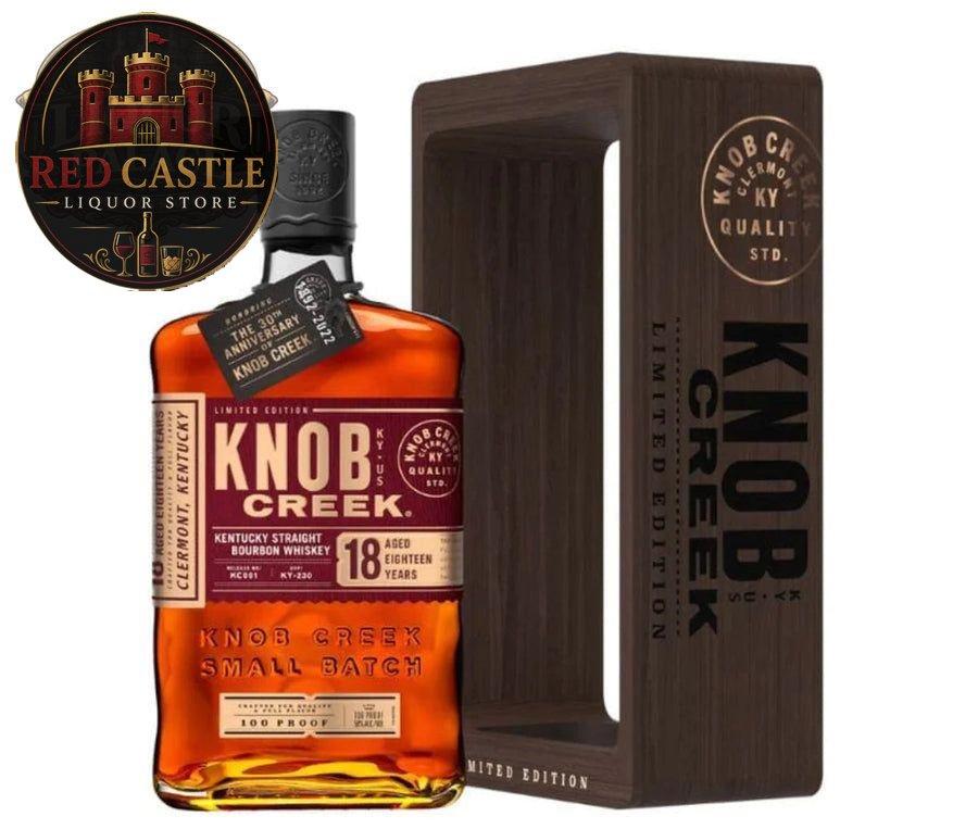 Knob Creek Small Batch – Aged 18 Years – 50% ABV (100 Proof)