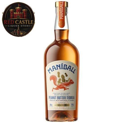 Maniball Peanut Butter Tequila – 35% ABV (70 Proof)