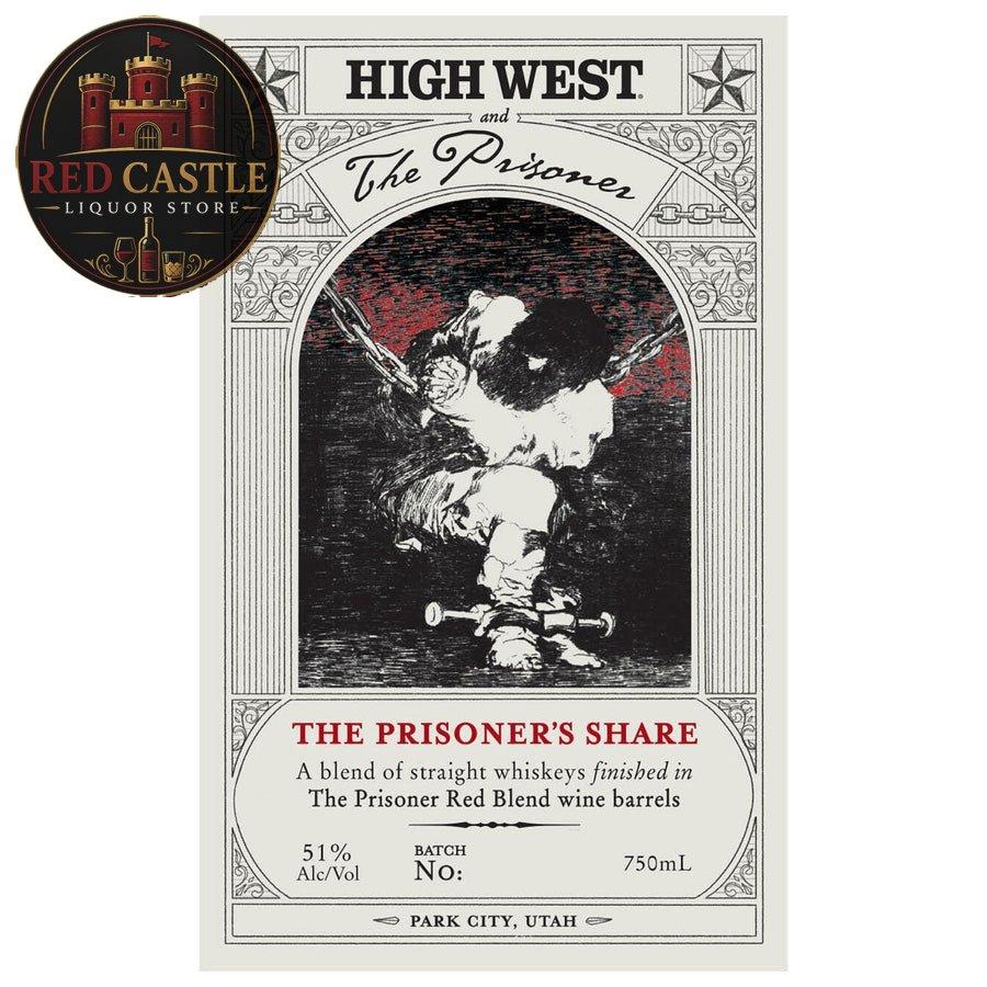 High West The Prisoner's Share - Bourbons On Shelves