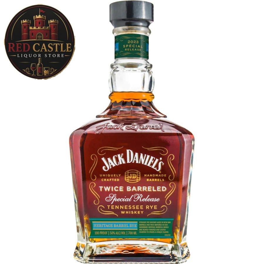 Jack Daniel's Twice Barreled Tennessee Rye Heritage Barrel 2023 Special Release - Bourbons On Shelves