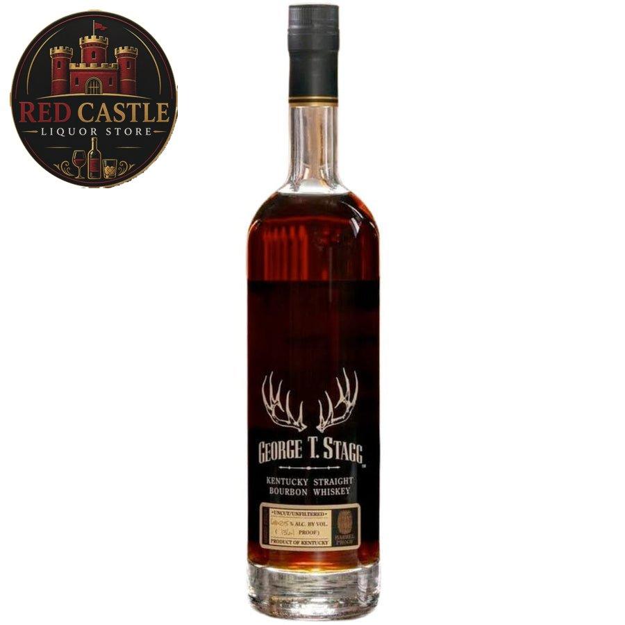 George T. Stagg Bourbon 2025 Release, Proof 142.8 (71.4% ABV) - Bourbons On Shelves
