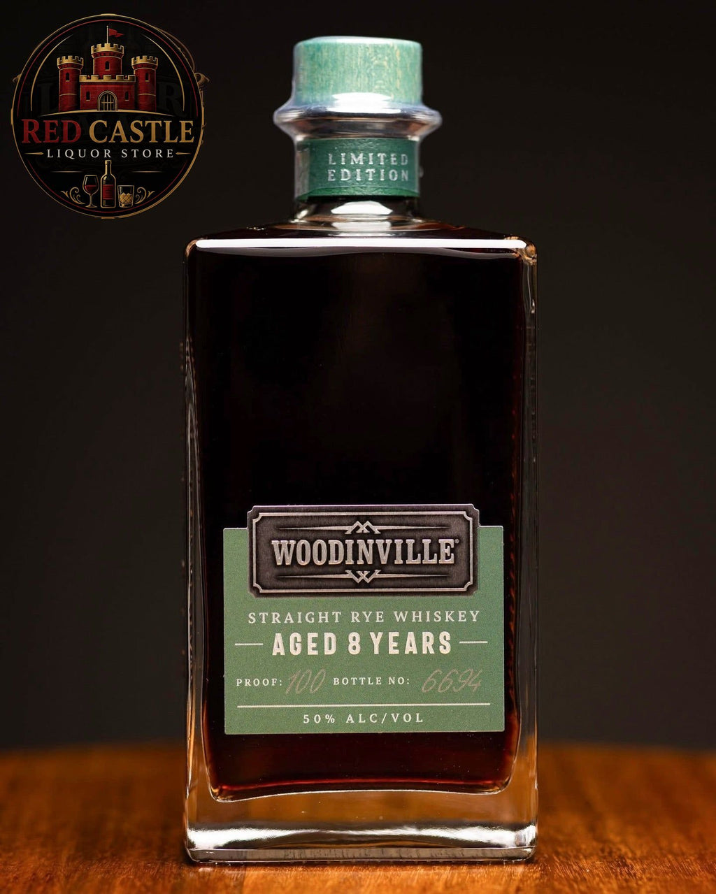 Woodinville 8 Year Straight Bourbon Whiskey – 50% ABV (100 Proof)