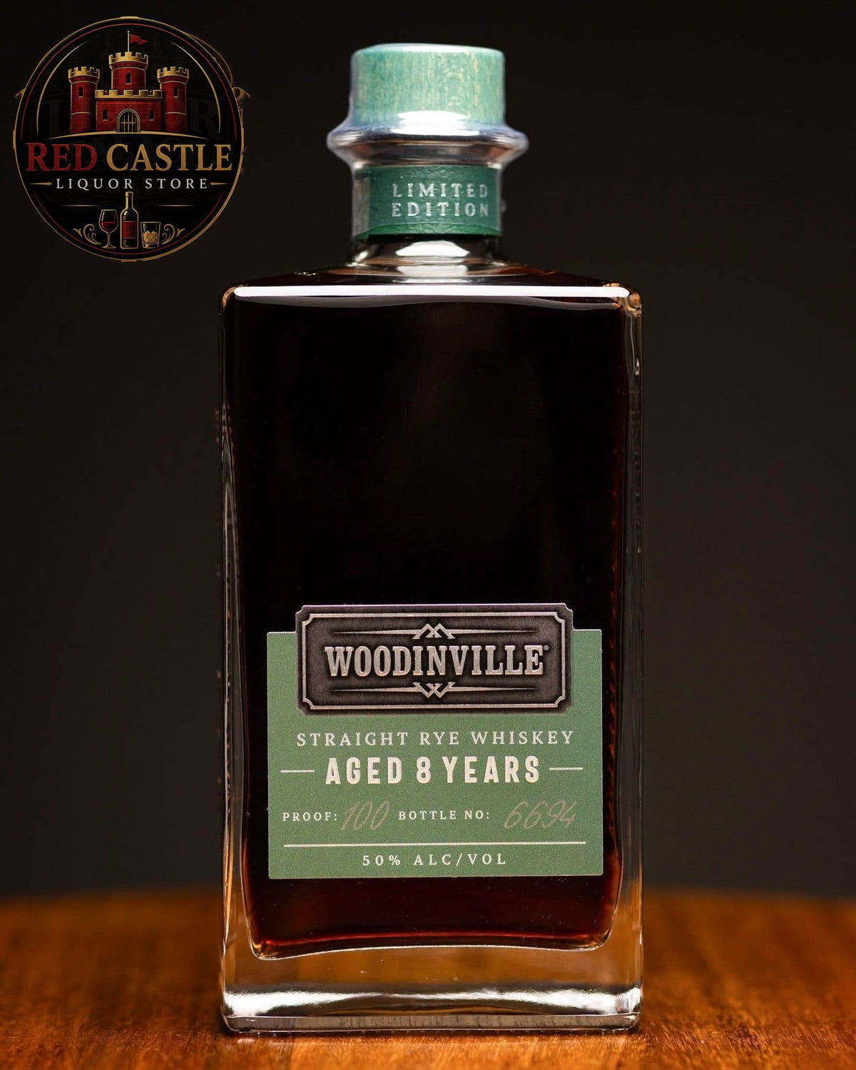 Woodinville 8 Year Straight Bourbon Whiskey – 50% ABV (100 Proof)