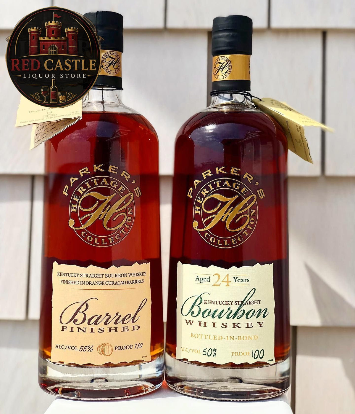 Parker’s Heritage Barrel Finished & Parker’s Heritage Bourbon Whiskey – Aged 24 Years (Bundle)
