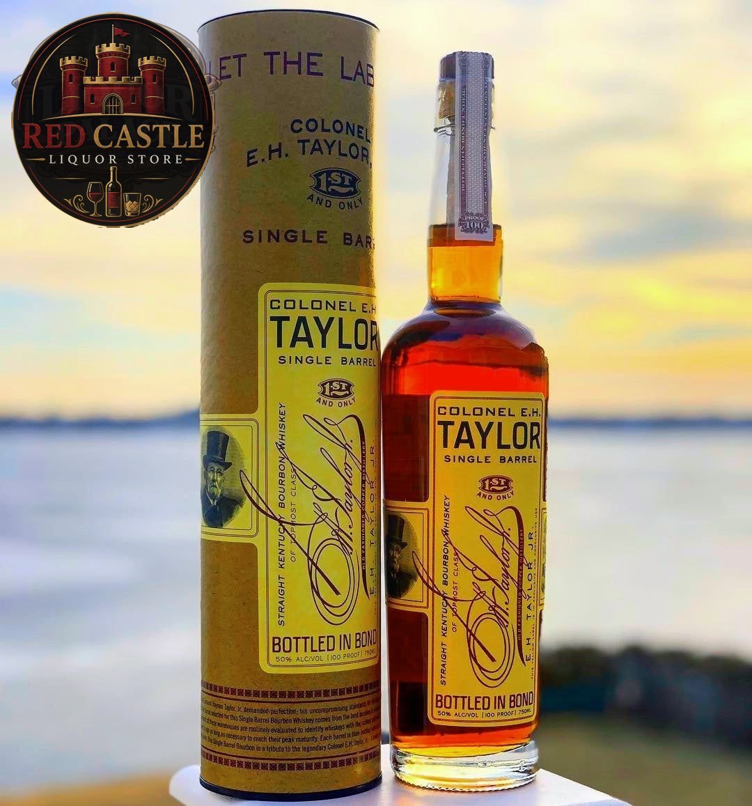 E.H. Taylor Single Barrel Bourbon – 50% ABV (100 Proof)