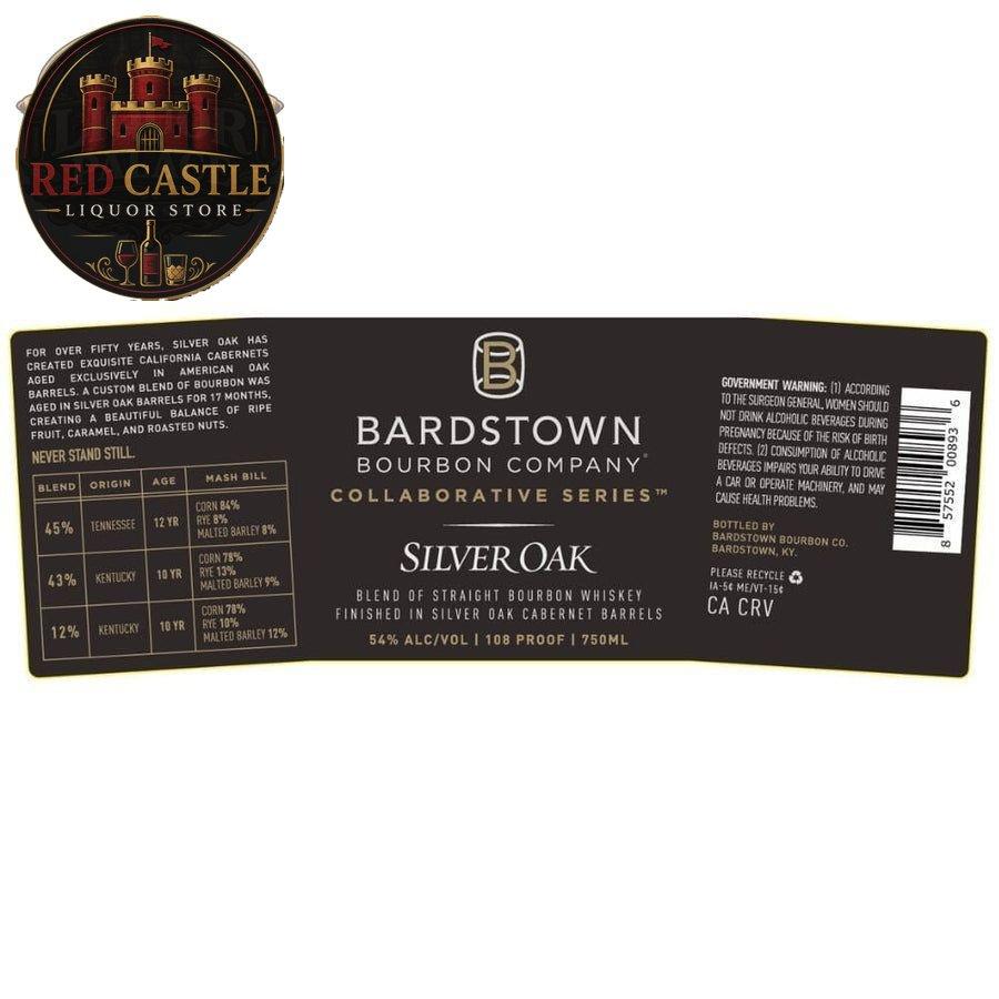 Bardstown Bourbon Silver Oak Finish – 54% ABV (108 Proof)