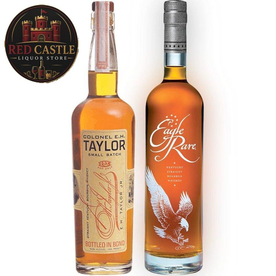 Eagle Rare X Colonel E.H. Taylor, Jr. Small Batch Bundle - Bourbons On Shelves