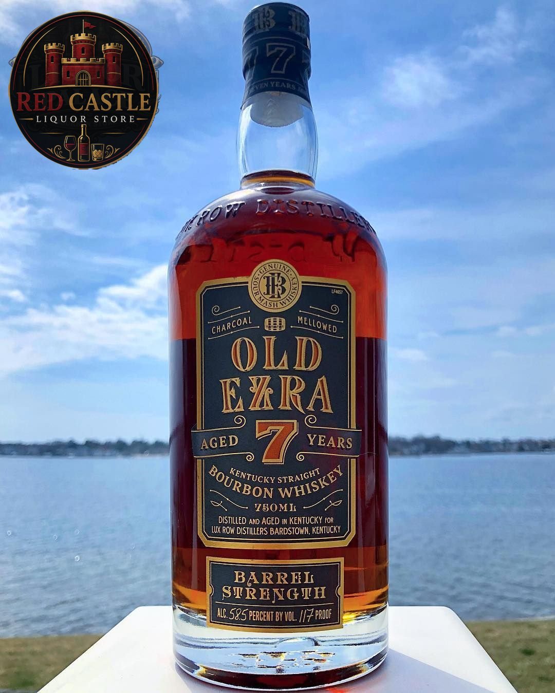 Old Ezra Bourbon – Aged 7 Years – 58.5% ABV (117 Proof)