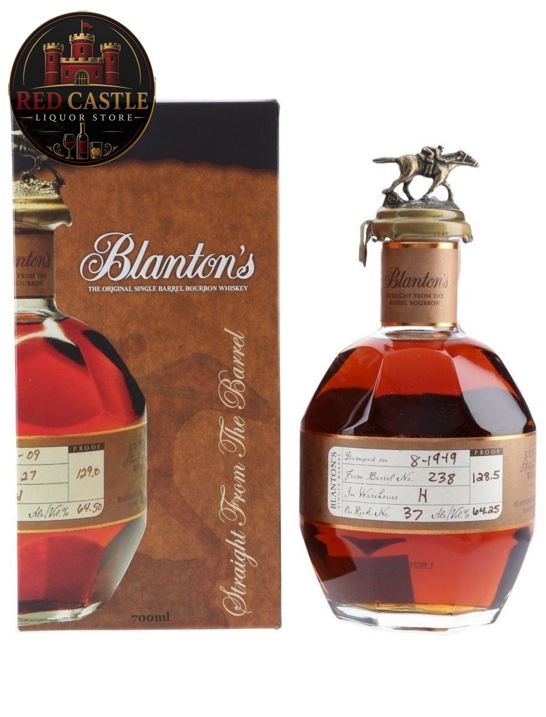 Blanton’s Straight from the Barrel 700ML - Bourbons On Shelves