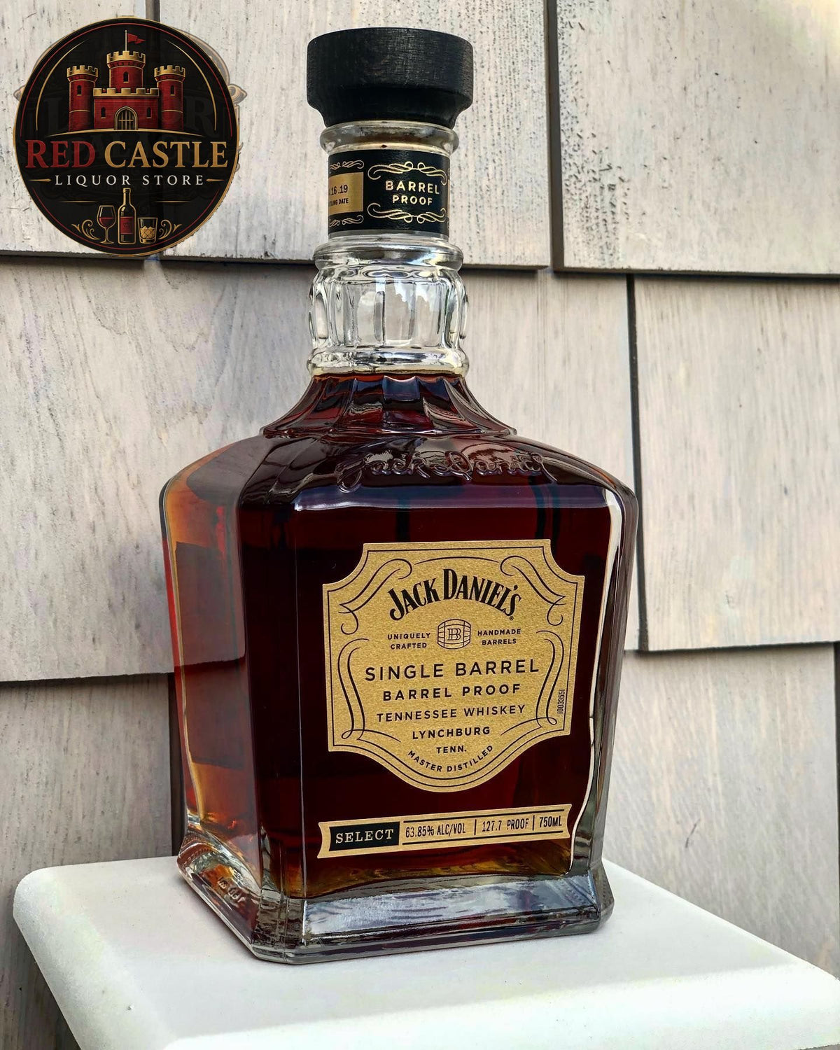 Jack Daniel’s Single Barrel Tennessee Whiskey – 63.85% ABV (127.7 Proof)